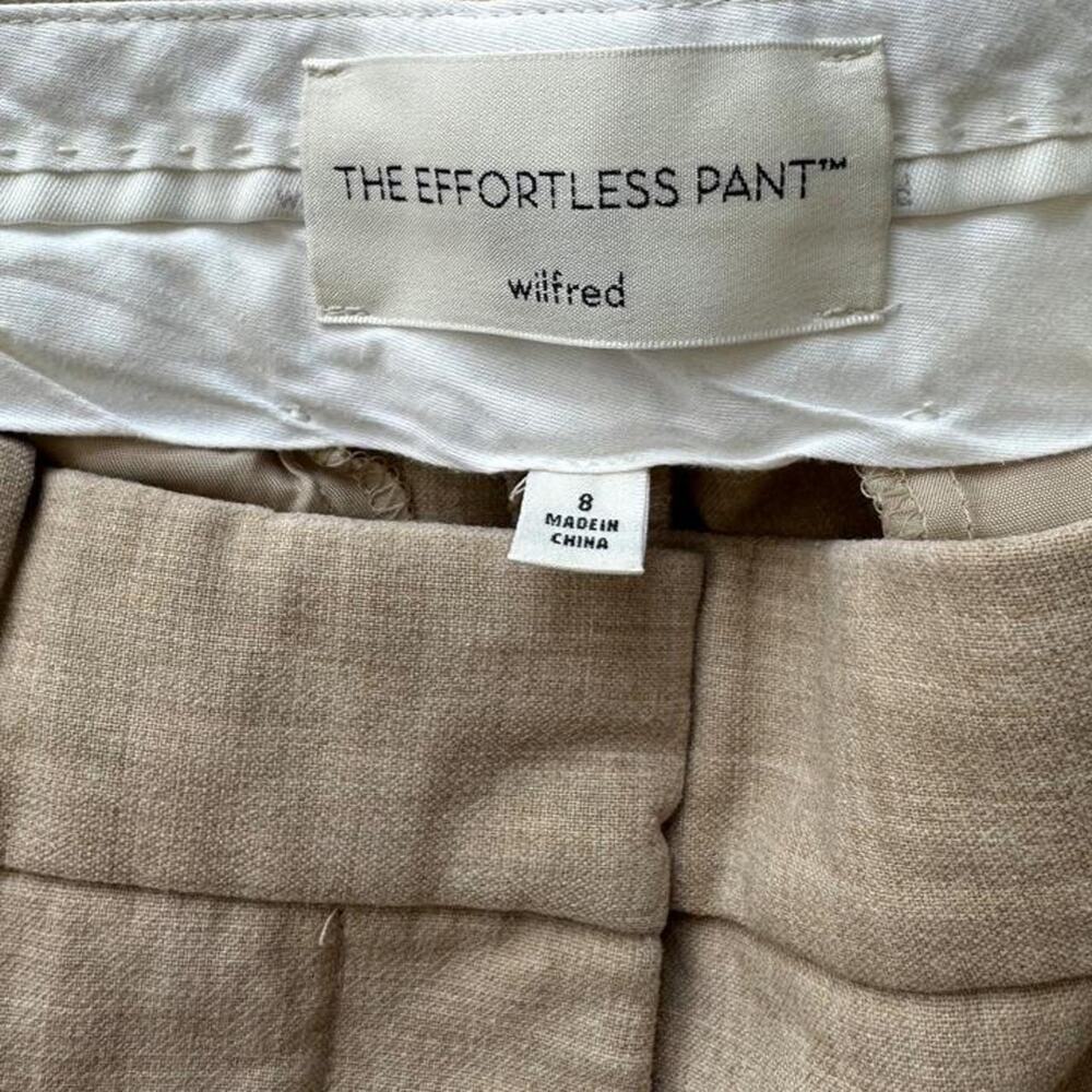 Aritzia effortless pants in tan - Picture 2 of 4